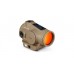 Vortex Crossfire II 2 MOA Solar Red Dot - Tan